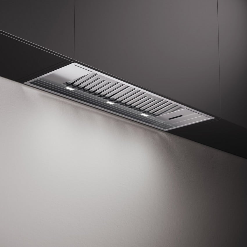 Rear vented on sale cooker hood